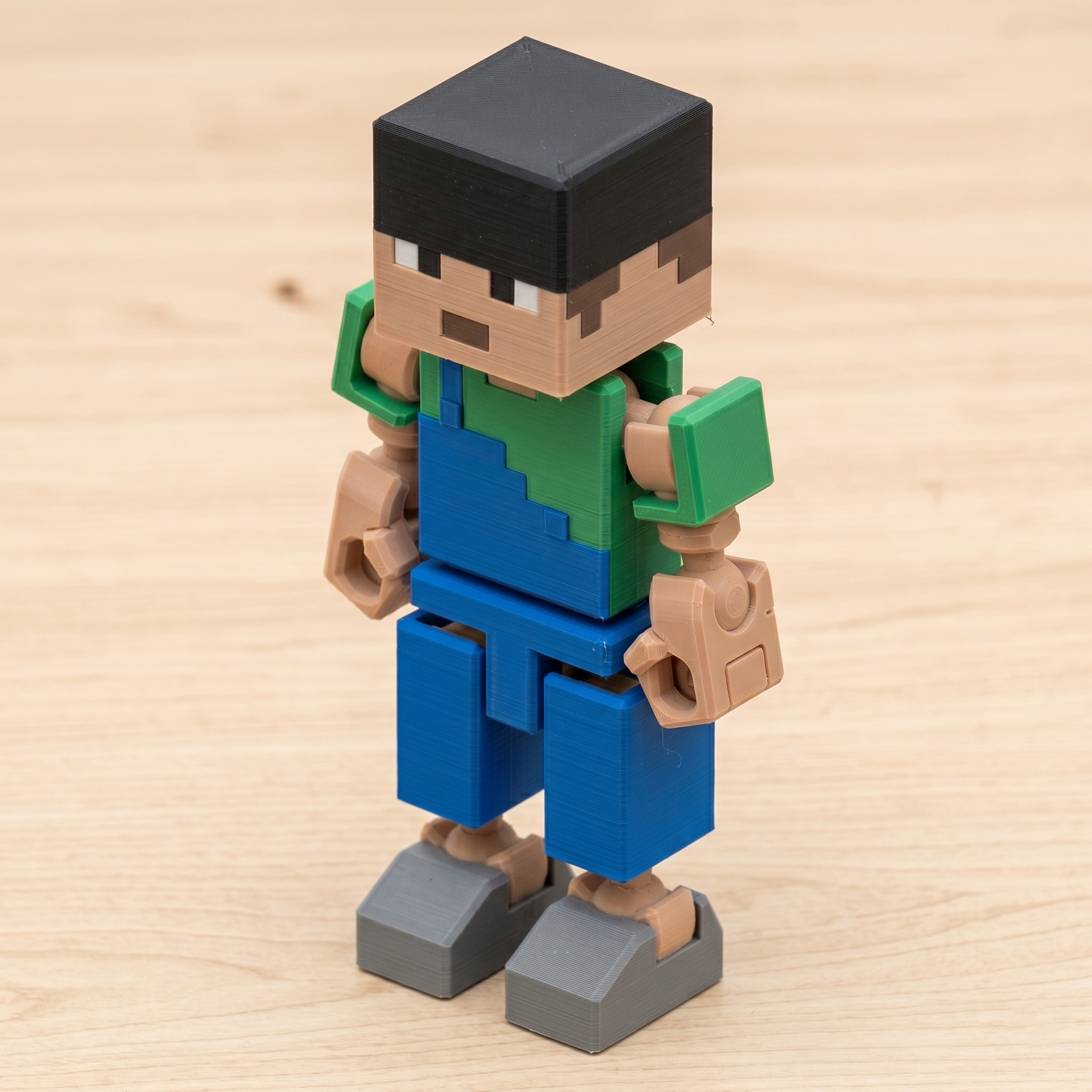 3D модель Minecraft Action Figures — 3D-друковані фігурки героїв та монстрів | Колекція Майнкрафт Львів — 3D друк Львів
