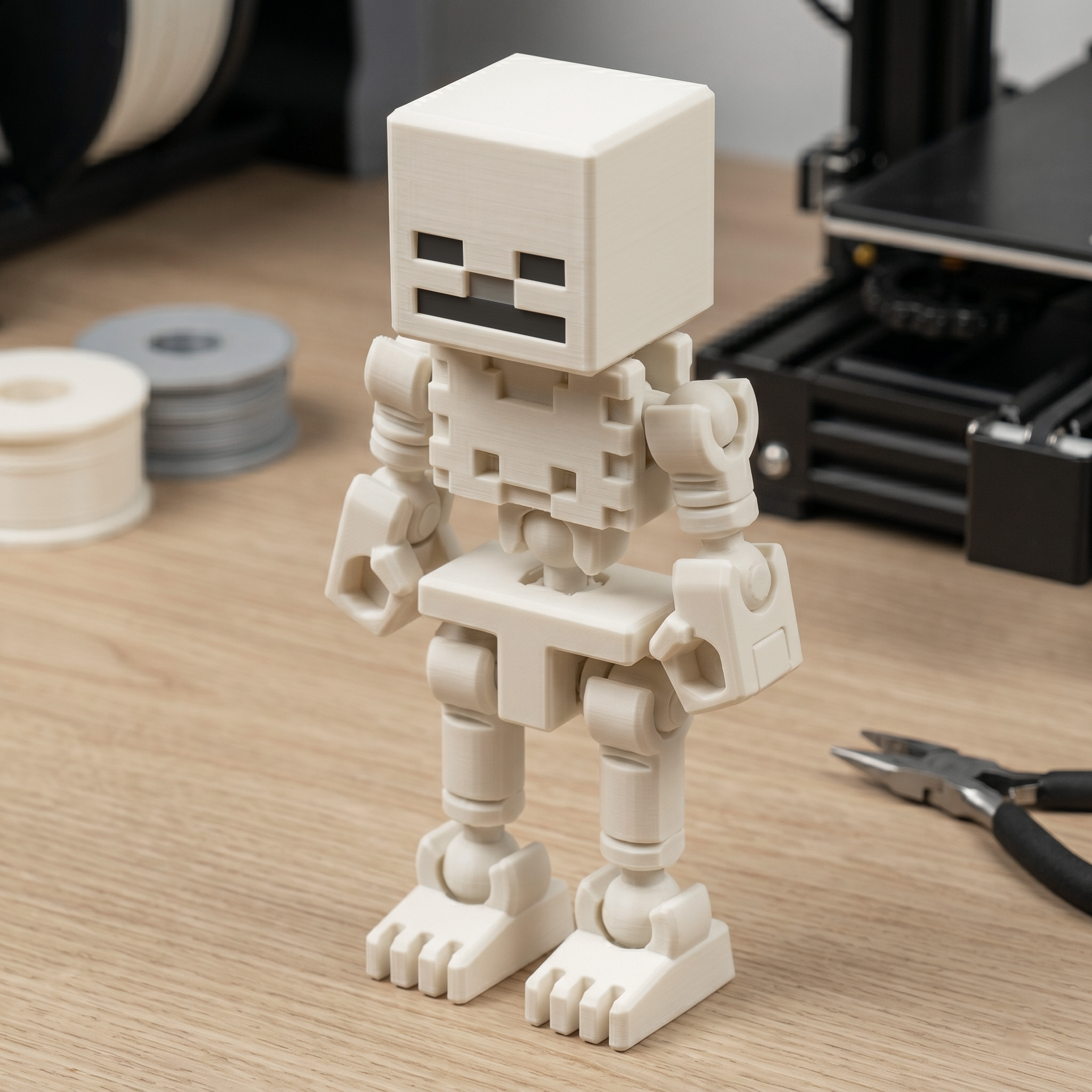 3D модель Minecraft Action Figures — 3D-друковані фігурки героїв та монстрів | Колекція Майнкрафт Львів — 3D друк Львів