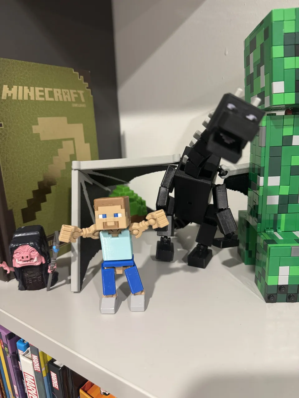 Minecraft Action Figures Heroes & Mobs Collection view 2