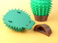 Cactus Cat Scratcher V2.5 (magnet, dull spikes)