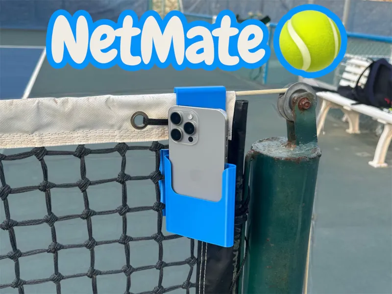 NetMate – Tennis Phone Holder