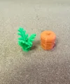 Carrot 0.16mm layer, 2 walls, 15% infill