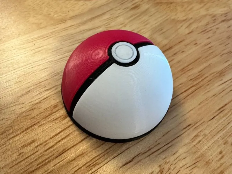 PokeBall (Pokemon) - Fridge Magnet (Multi-Part)