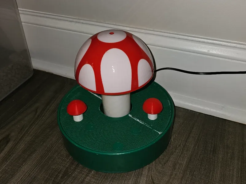 Mushroom Cat Fountain