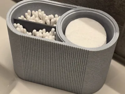 Bathroom Organizer | Q-Tips & Cotton pads 