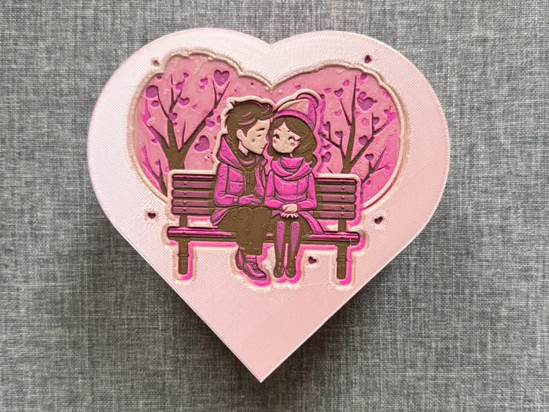 Geschenkbox nicht nur für Valentinstag