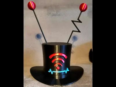 VOX HAT NO AMS for cosplay, display or monitor mnt