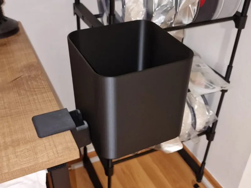 Desk Mounted Trash Can