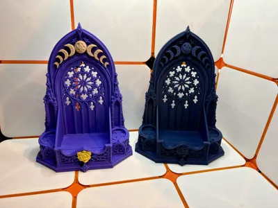 Moonlit Reliquary Gothic Tarot & Esoteric Holder