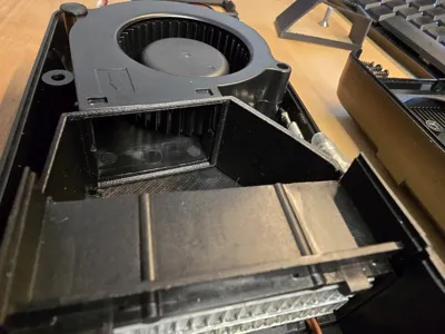 Polymaker Polydryer blower quiet mod