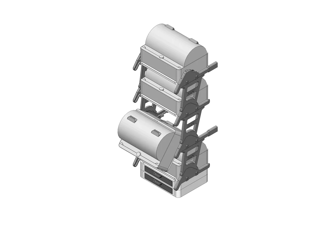 [BaBo duo] AMS drawer stacker view 4