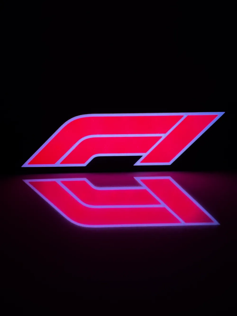 F4 Racing Sign Light F1 Sign LED With Color Sequences! by Nick - MakerWorld