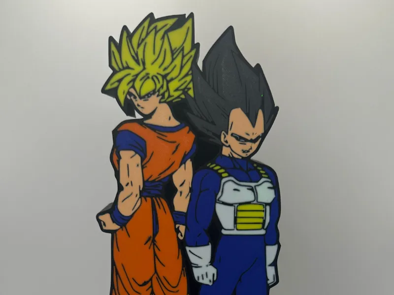 Lampara Goku y Vegetta