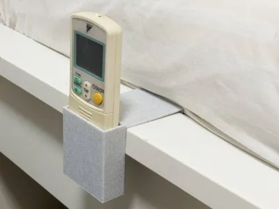 Daikin AC Remote Holder for IKEA MALM Bed Frame
