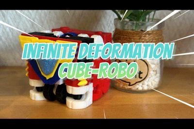 Infinite Transformation! DX Cube-Robo