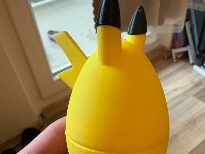 Pikachu threaded easters egg