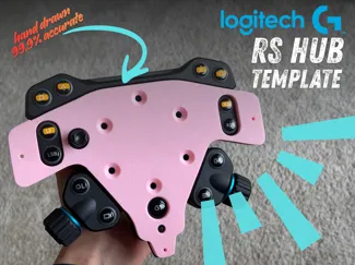 Logitech G RS Wheel Hub Plate - 100% fit!