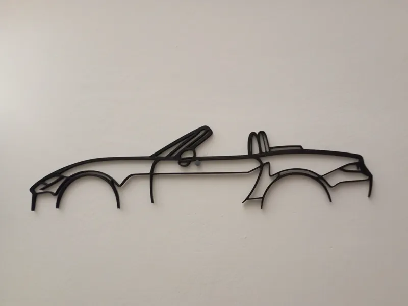 mazda miata ND mx5 wall art 