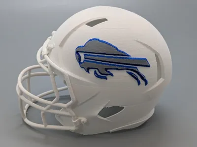 Buffalo Bills Whiteout Helmet