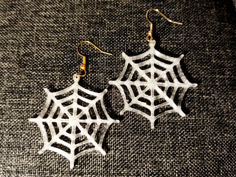 Web Earrings