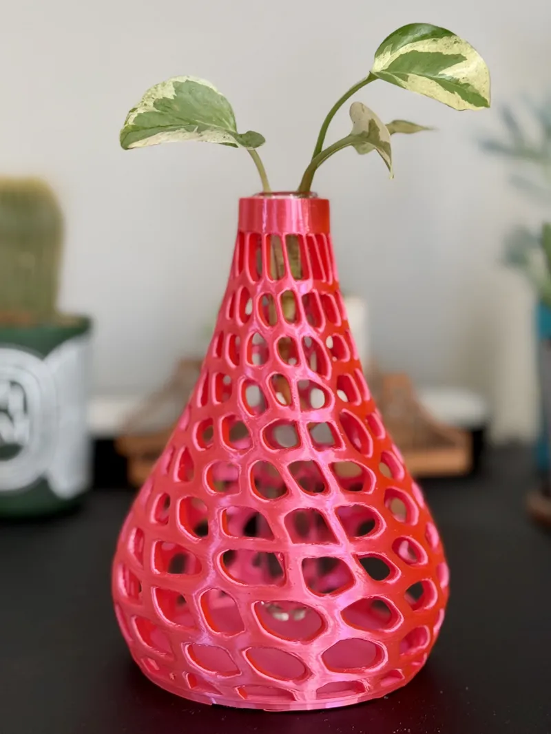 Voronoi Test Tube Propagation Vase