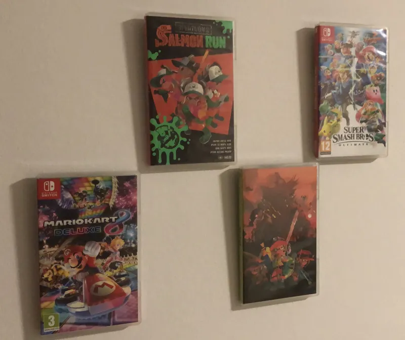Switch game mount