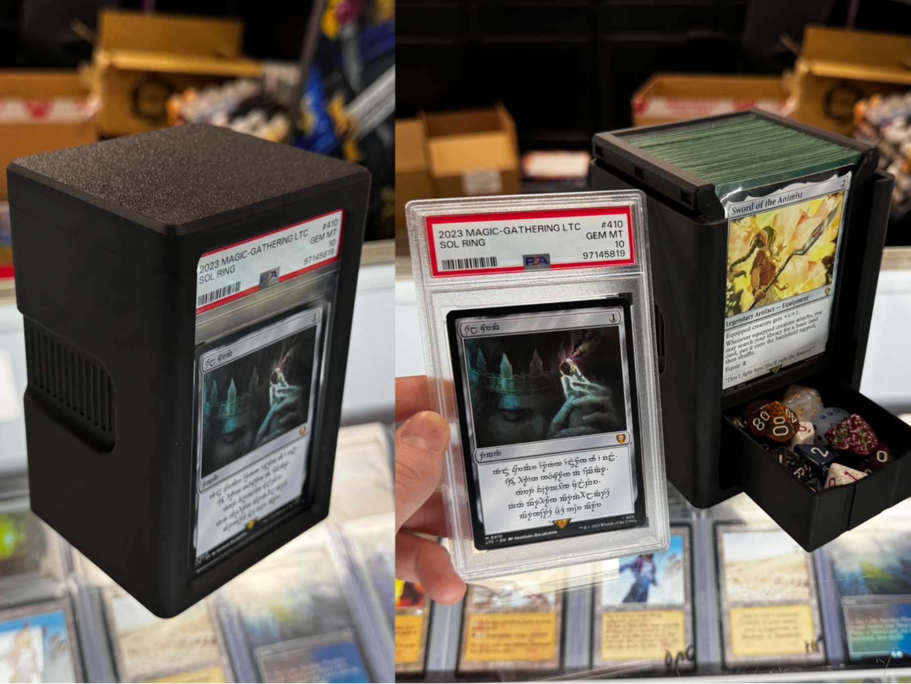 Commander Case - Slab and Drawer Version