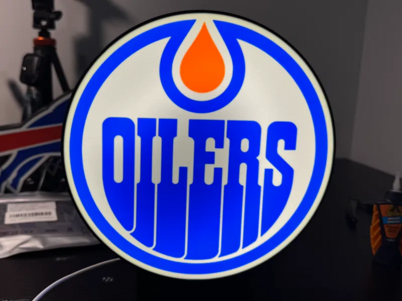 Edmonton Oilers Lightbox