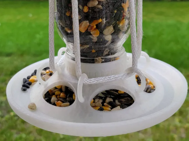 Mason Jar Bird Feeder