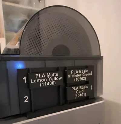 AMS Mount for Bambu Spool Labels