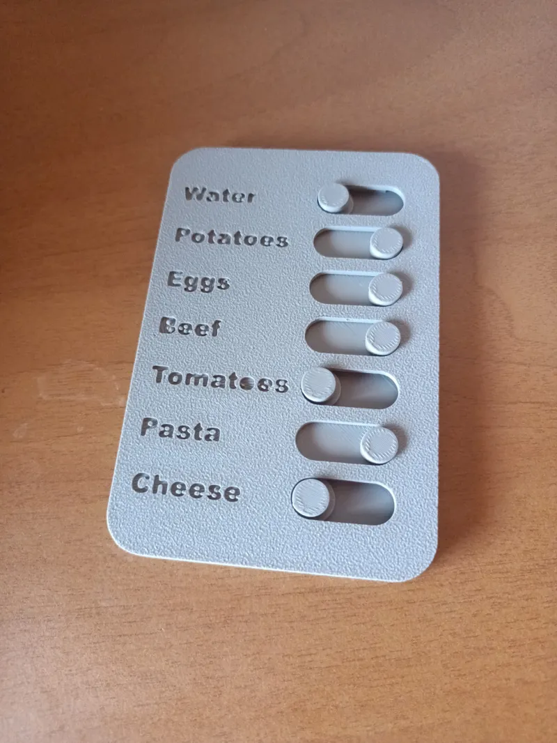 Fridge Inventory Status - Parametric