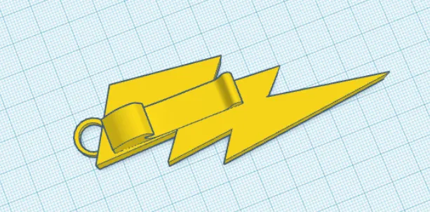 bolt keychain