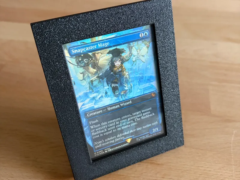 Magnetic CardHolder Frame