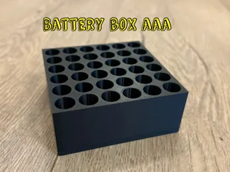 BATTERY BOX AAA / CONTENITORE PER PILE AAA