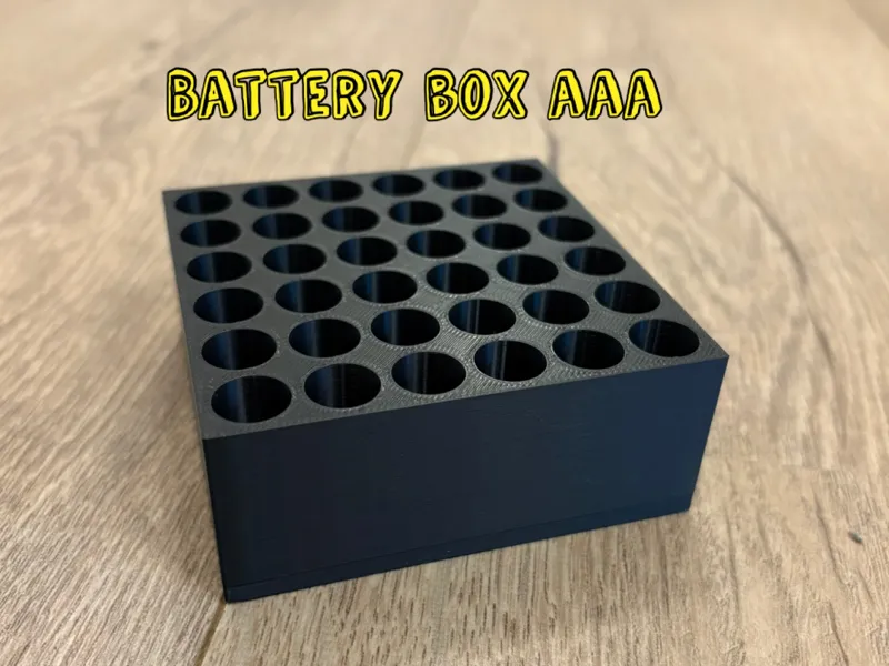 BATTERY BOX AAA / CONTENITORE PER PILE AAA