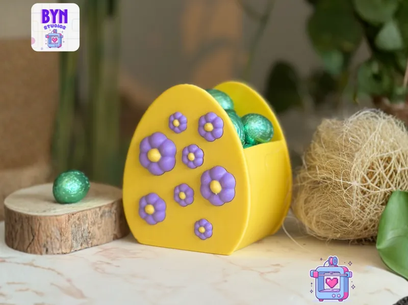 Floral Easter Pot 