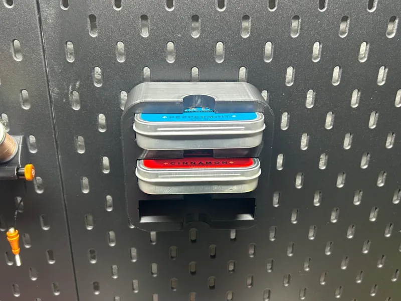 Altoids / Barkleys Tin Shelf for Skadis