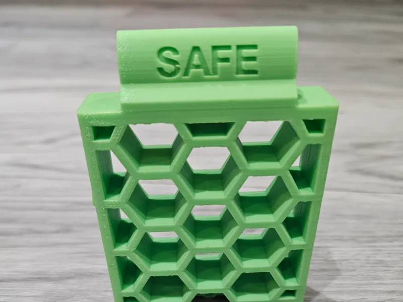 AICS Safety Mag With Cross Hair Logo
