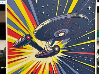 Star Trek - USS Enterprise NCC-1701 - Hueforge