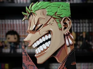 Roronoa Zoro - One Piece - HueForge 3D