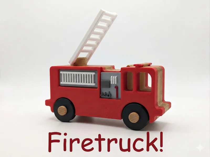 Weeo Weeo! Toy Firetruck