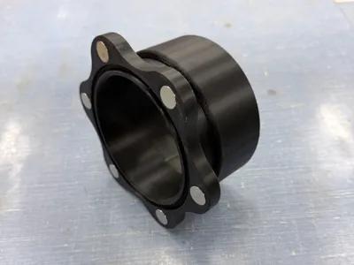 4" Dust Hose Connector - Magnetic