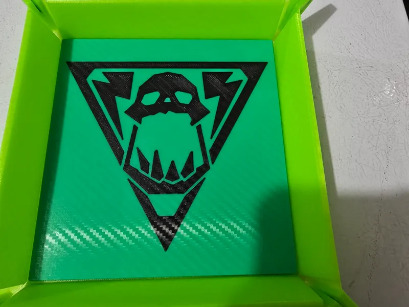 Wrecka Krew dice tray faceplate