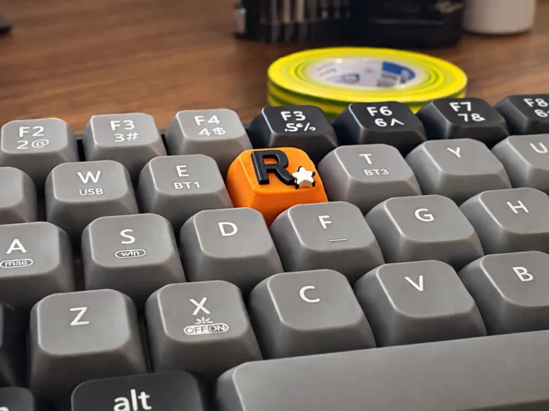 Rockstar Logo - OSA Profile Keycap