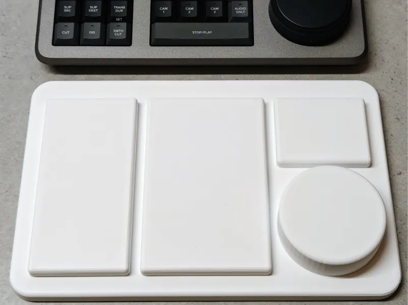 Cover for Resolve DaVinci Speed Editor keyboard