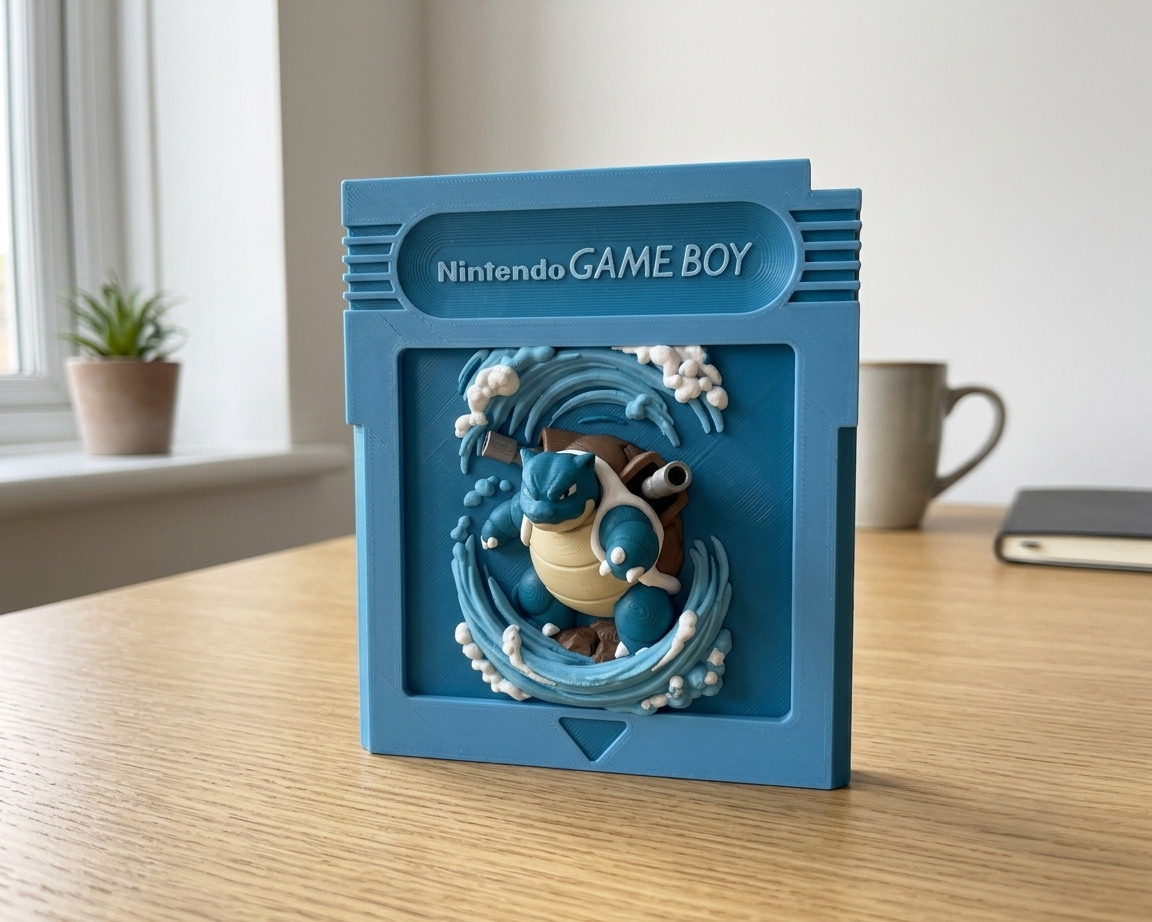 Nintendo Game Boy Blastoise Cartridge - 1