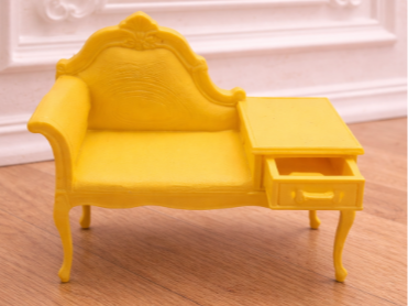 Victorian Chaise Desk Miniature