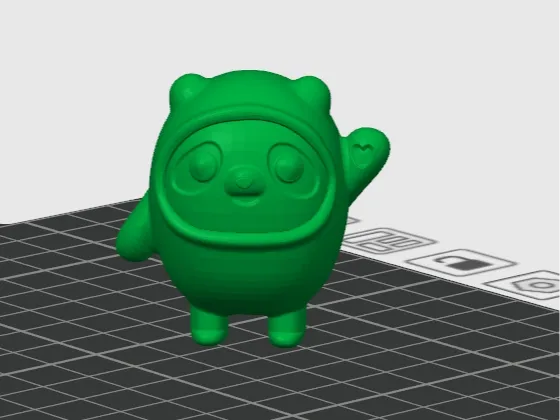 冰墩墩3D模型修正版