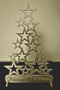 Sapin de Noël en étoiles — photo 2