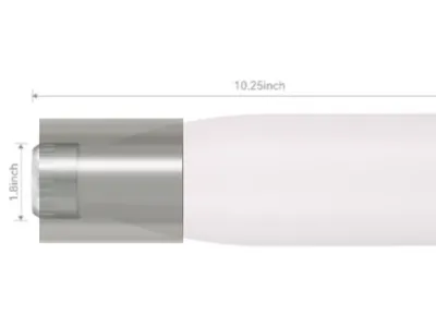 10" bottle collar/adapter for Eufymake rotary tool